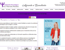 Tablet Screenshot of anavillarrubia.com